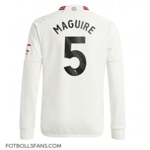 Manchester United Harry Maguire #5 Replika Tredje Tröja 2023-24 Långärmad